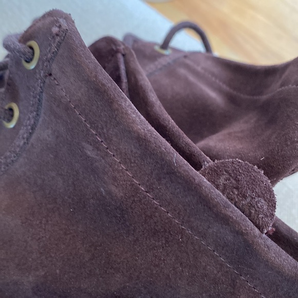 Keds Women’s Suede High Top Lace Up Sneakers Brown Size 10 - Picture 10 of 14